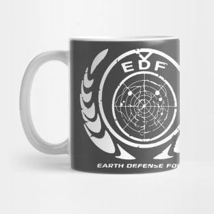 Earth Defense Force Logo - White Mug